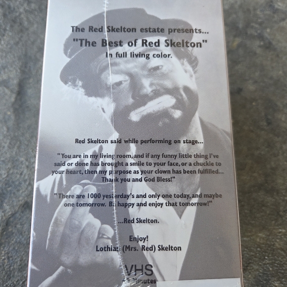 Red Skelton VHS Collection - 4 Tape Box Set NIB Factory Sealed + Bonus Tape - Picture 4 of 7